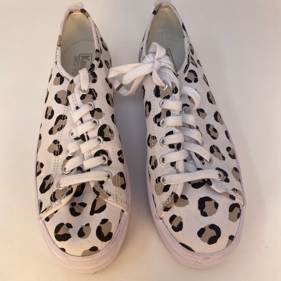 Keds Triple Platform Dream Foam Leopard Print - Picture 3 of 9